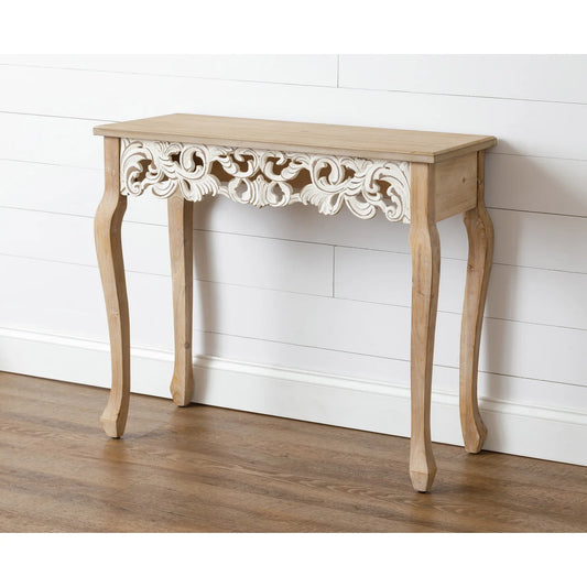 Console Table With Scroll Details